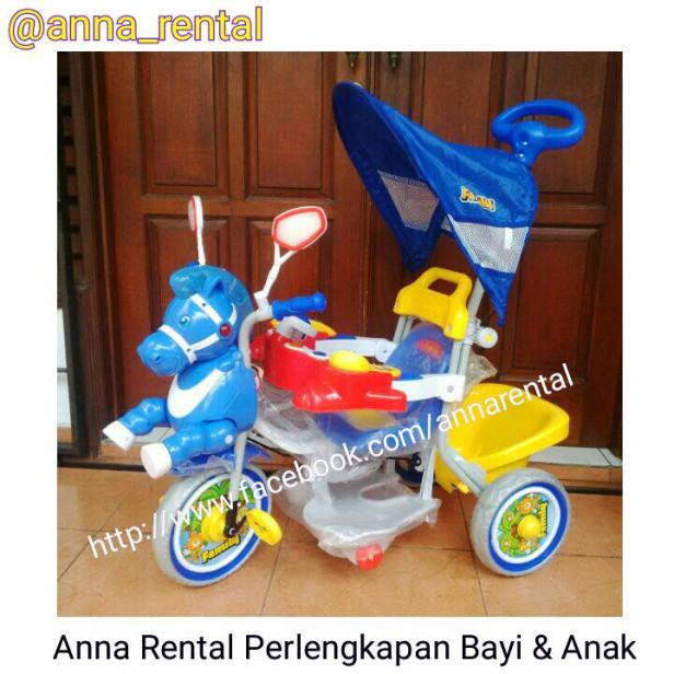 Sepeda Family Kuda Biru