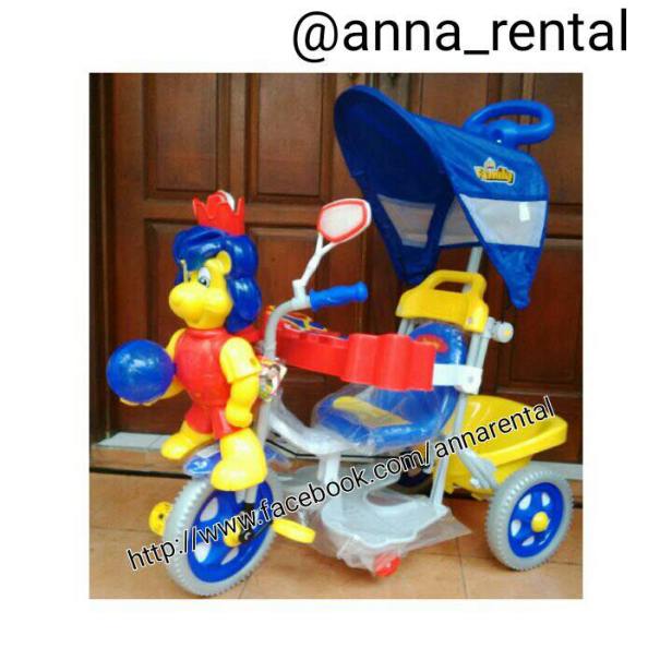 Sepeda Family Singa Biru